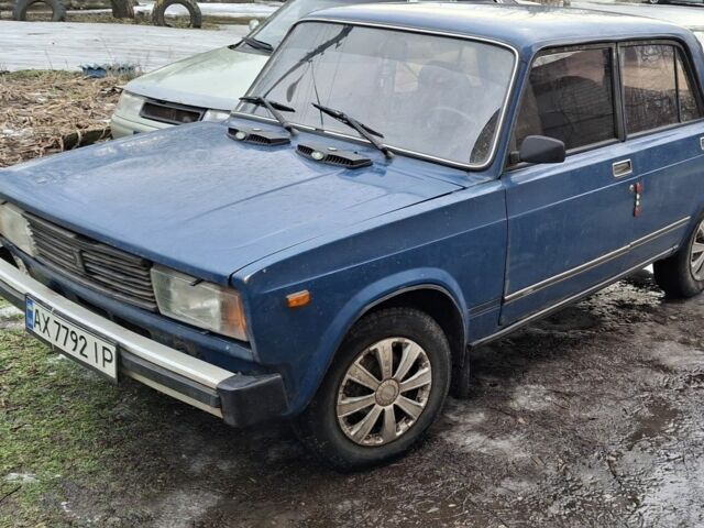 Синий ВАЗ 2105, объемом двигателя 1.3 л и пробегом 120 тыс. км за 750 $, фото 1 на Automoto.ua
