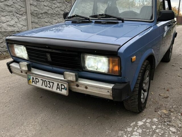 Синий ВАЗ 2105, объемом двигателя 1.5 л и пробегом 100 тыс. км за 1200 $, фото 1 на Automoto.ua