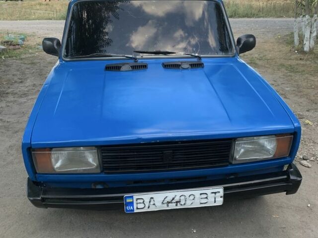 Синий ВАЗ 2105, объемом двигателя 1 л и пробегом 100 тыс. км за 604 $, фото 1 на Automoto.ua