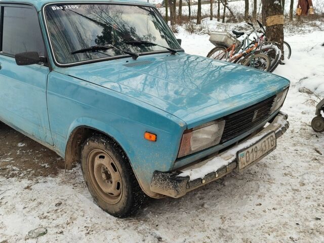 Синий ВАЗ 2105, объемом двигателя 5 л и пробегом 3 тыс. км за 356 $, фото 1 на Automoto.ua