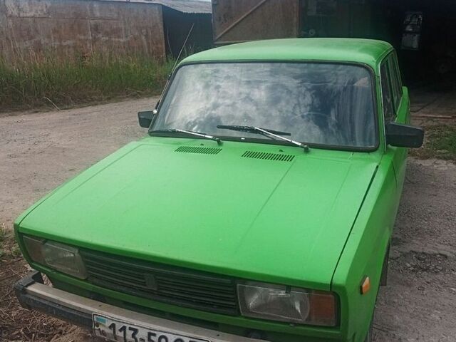Зеленый ВАЗ 2105, объемом двигателя 1.3 л и пробегом 1 тыс. км за 555 $, фото 1 на Automoto.ua
