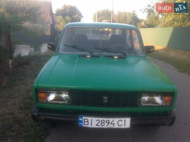 Зеленый ВАЗ 2105, объемом двигателя 1.29 л и пробегом 130 тыс. км за 900 $, фото 1 на Automoto.ua