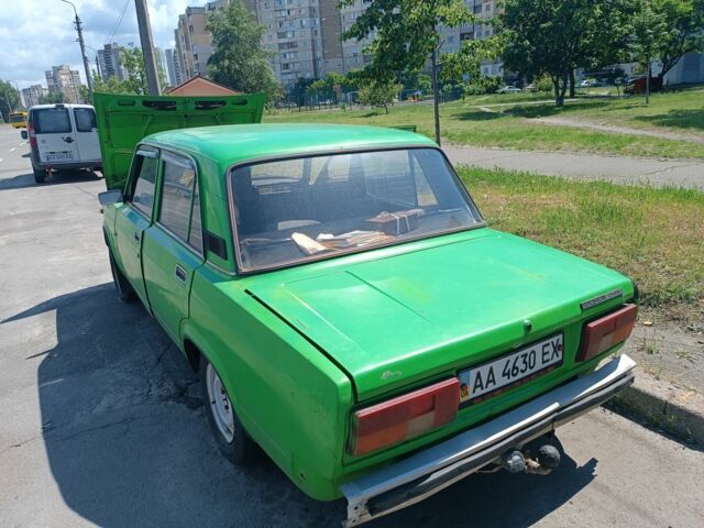 Зеленый ВАЗ 2105, объемом двигателя 1.3 л и пробегом 70 тыс. км за 500 $, фото 1 на Automoto.ua