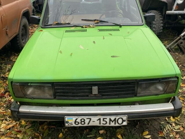 Зеленый ВАЗ 2105, объемом двигателя 1.5 л и пробегом 17 тыс. км за 621 $, фото 1 на Automoto.ua