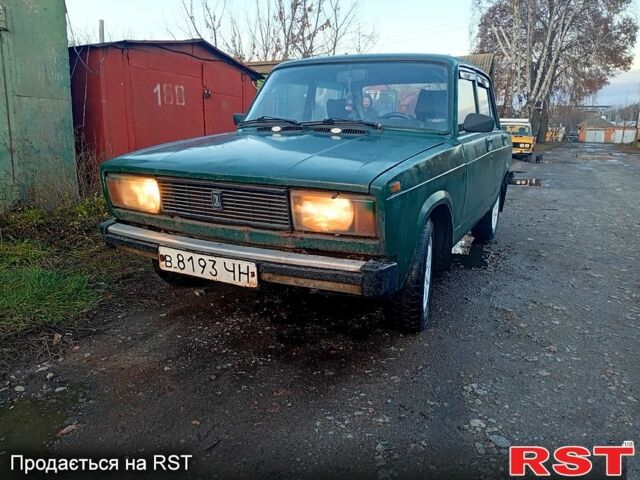 Зеленый ВАЗ 2105, объемом двигателя 1.5 л и пробегом 0 тыс. км за 390 $, фото 1 на Automoto.ua