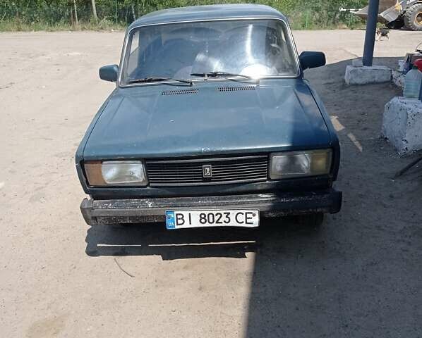 Зеленый ВАЗ 2105, объемом двигателя 1.2 л и пробегом 150 тыс. км за 639 $, фото 1 на Automoto.ua