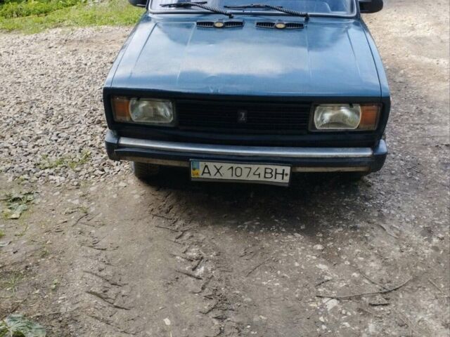 Зеленый ВАЗ 2105, объемом двигателя 1.2 л и пробегом 95 тыс. км за 950 $, фото 1 на Automoto.ua