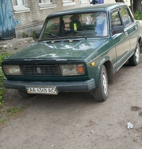 Зеленый ВАЗ 2105, объемом двигателя 1.2 л и пробегом 120 тыс. км за 586 $, фото 1 на Automoto.ua