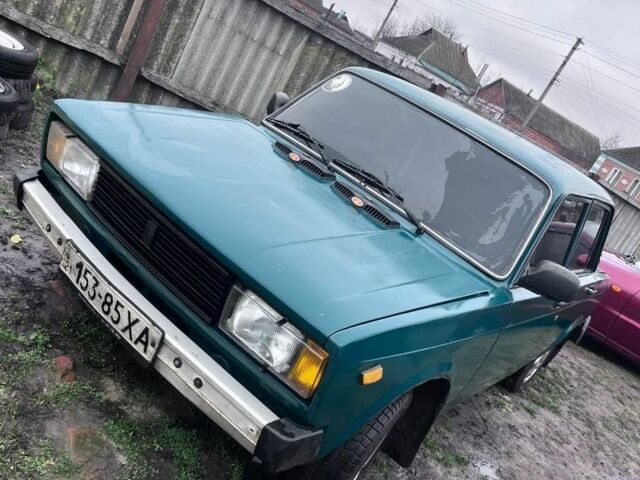 Зеленый ВАЗ 2105, объемом двигателя 1.6 л и пробегом 900 тыс. км за 694 $, фото 1 на Automoto.ua
