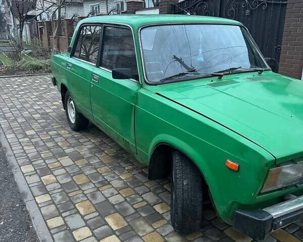 Зеленый ВАЗ 2105, объемом двигателя 1.3 л и пробегом 47 тыс. км за 450 $, фото 1 на Automoto.ua