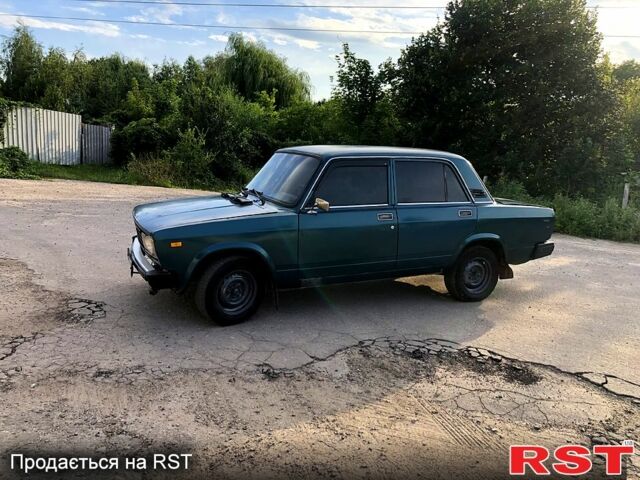 Зеленый ВАЗ 2105, объемом двигателя 1.5 л и пробегом 123 тыс. км за 550 $, фото 1 на Automoto.ua
