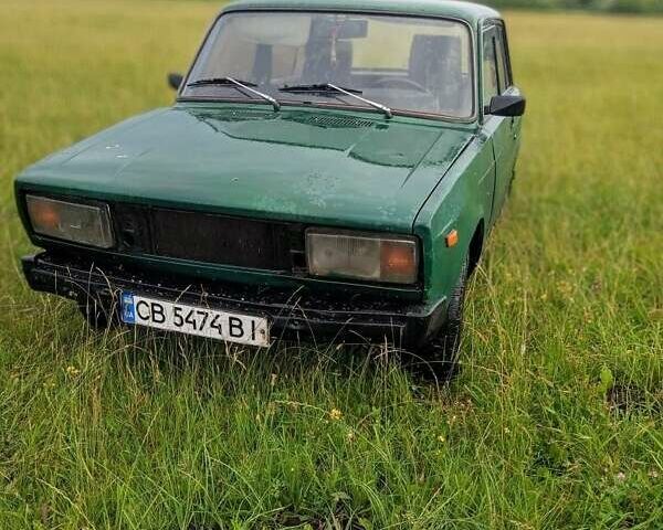 Зеленый ВАЗ 2105, объемом двигателя 1 л и пробегом 99 тыс. км за 413 $, фото 1 на Automoto.ua