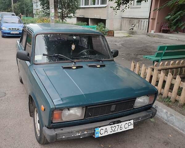 Зеленый ВАЗ 2105, объемом двигателя 1.45 л и пробегом 250 тыс. км за 550 $, фото 1 на Automoto.ua