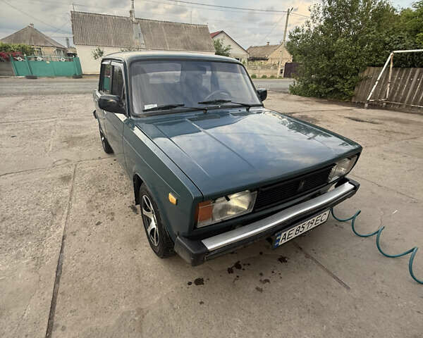 Зеленый ВАЗ 2105, объемом двигателя 1.5 л и пробегом 16 тыс. км за 1487 $, фото 1 на Automoto.ua