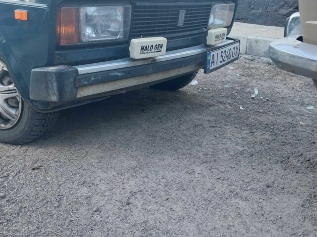 Зеленый ВАЗ 2105, объемом двигателя 1.5 л и пробегом 156 тыс. км за 1000 $, фото 1 на Automoto.ua