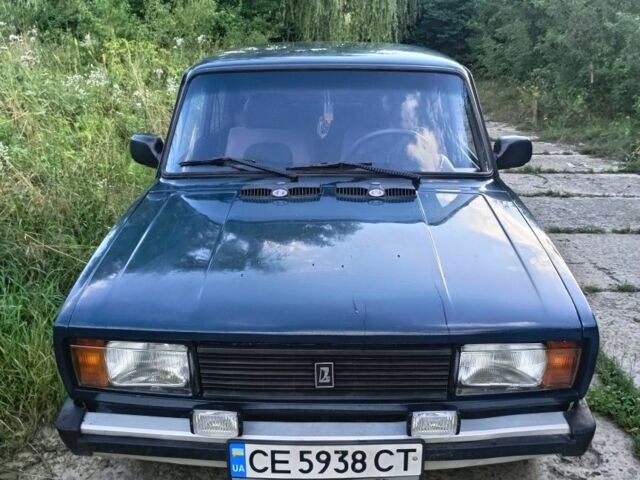 Зеленый ВАЗ 2105, объемом двигателя 1.5 л и пробегом 800 тыс. км за 900 $, фото 1 на Automoto.ua