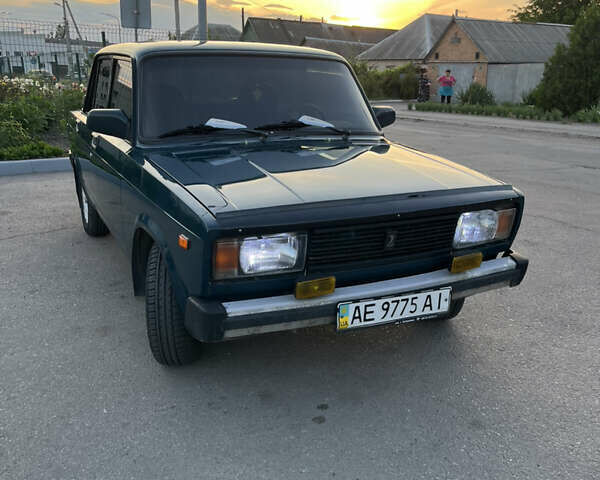 Зеленый ВАЗ 2105, объемом двигателя 1.5 л и пробегом 72 тыс. км за 1500 $, фото 1 на Automoto.ua