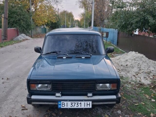 Зеленый ВАЗ 2105, объемом двигателя 1.5 л и пробегом 1 тыс. км за 1000 $, фото 1 на Automoto.ua