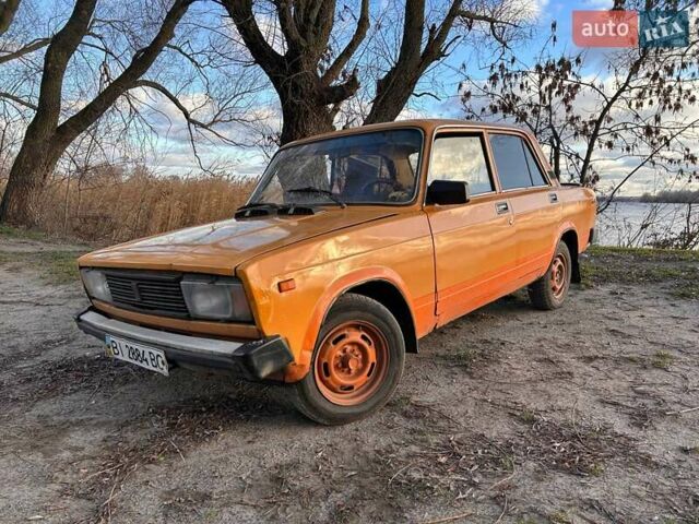 Оранжевый ВАЗ 2105, объемом двигателя 0 л и пробегом 75 тыс. км за 550 $, фото 1 на Automoto.ua