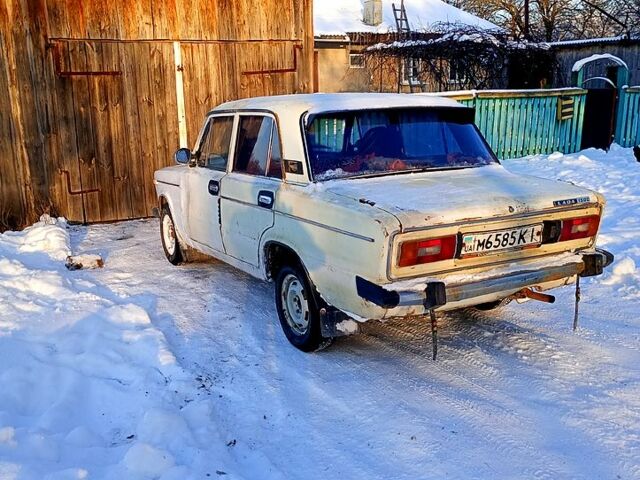 Белый ВАЗ 2106, объемом двигателя 1.3 л и пробегом 10 тыс. км за 550 $, фото 1 на Automoto.ua