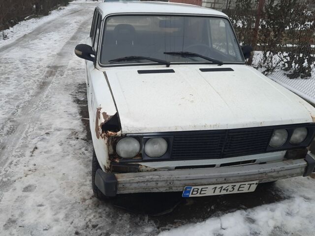 Белый ВАЗ 2106, объемом двигателя 1.5 л и пробегом 150 тыс. км за 450 $, фото 1 на Automoto.ua