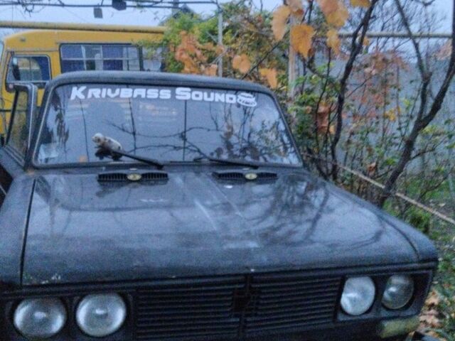 Черный ВАЗ 2106, объемом двигателя 1 л и пробегом 712 тыс. км за 550 $, фото 1 на Automoto.ua