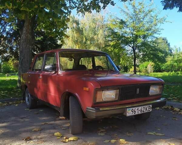 Красный ВАЗ 2106, объемом двигателя 1.6 л и пробегом 118 тыс. км за 600 $, фото 1 на Automoto.ua