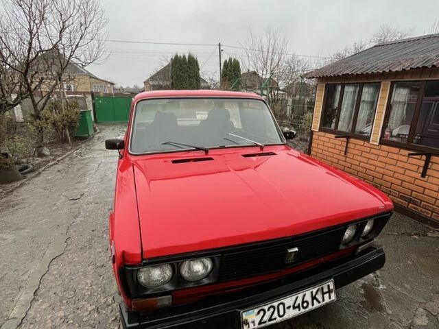 Красный ВАЗ 2106, объемом двигателя 1.3 л и пробегом 50 тыс. км за 166 $, фото 1 на Automoto.ua
