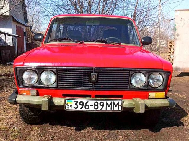 Красный ВАЗ 2106, объемом двигателя 1.6 л и пробегом 60 тыс. км за 600 $, фото 1 на Automoto.ua