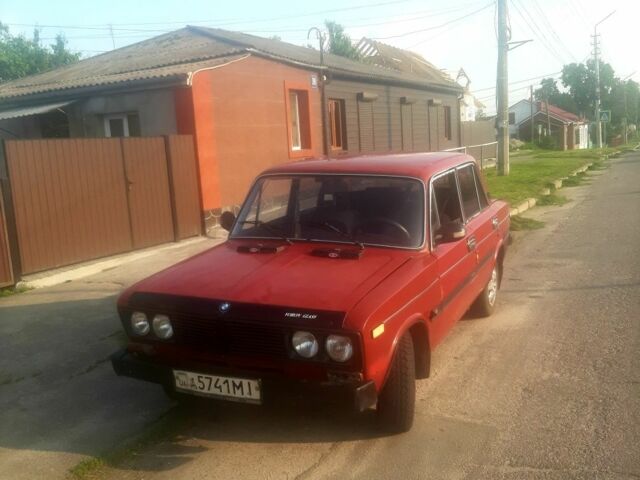 Красный ВАЗ 2106, объемом двигателя 1.3 л и пробегом 200 тыс. км за 363 $, фото 1 на Automoto.ua