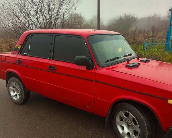 Красный ВАЗ 2106, объемом двигателя 1.6 л и пробегом 82 тыс. км за 1100 $, фото 1 на Automoto.ua