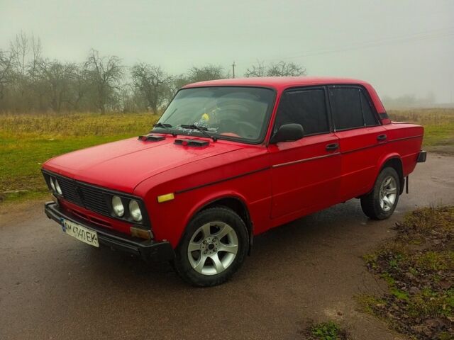 Червоний ВАЗ 2106, об'ємом двигуна 1.6 л та пробігом 82 тис. км за 1100 $, фото 1 на Automoto.ua