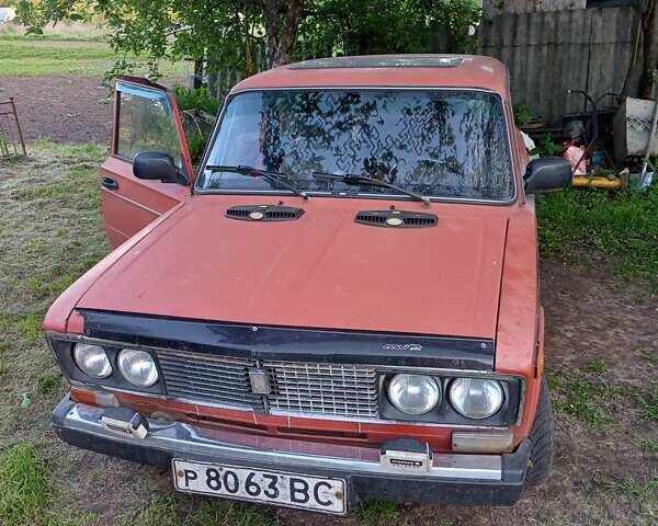 Красный ВАЗ 2106, объемом двигателя 1.6 л и пробегом 70 тыс. км за 650 $, фото 1 на Automoto.ua