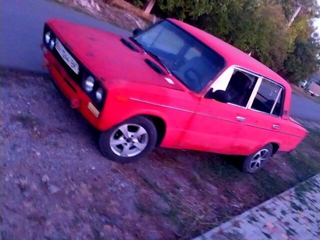 Красный ВАЗ 2106, объемом двигателя 1.3 л и пробегом 190 тыс. км за 450 $, фото 1 на Automoto.ua