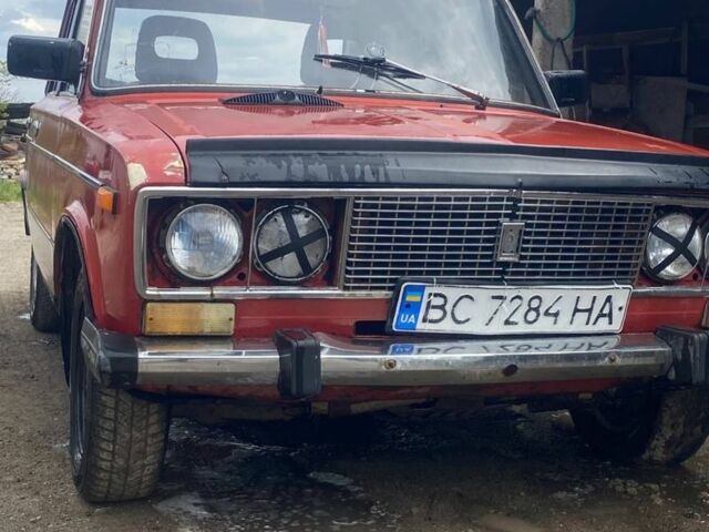 Красный ВАЗ 2106, объемом двигателя 1.3 л и пробегом 53 тыс. км за 343 $, фото 1 на Automoto.ua
