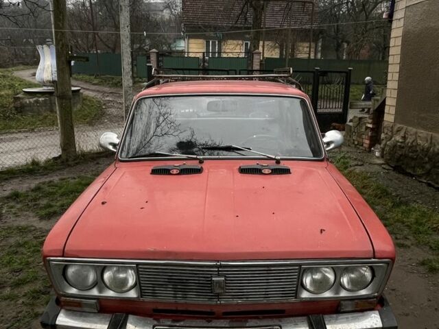 Красный ВАЗ 2106, объемом двигателя 1 л и пробегом 105 тыс. км за 650 $, фото 1 на Automoto.ua