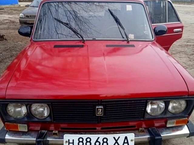 Красный ВАЗ 2106, объемом двигателя 16 л и пробегом 100 тыс. км за 600 $, фото 1 на Automoto.ua