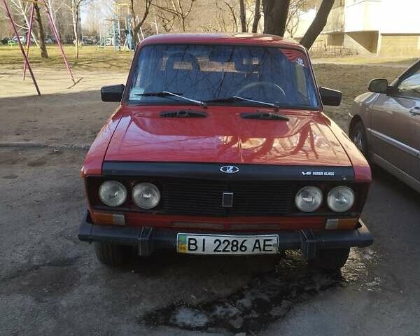 Красный ВАЗ 2106, объемом двигателя 1.3 л и пробегом 628 тыс. км за 1100 $, фото 1 на Automoto.ua