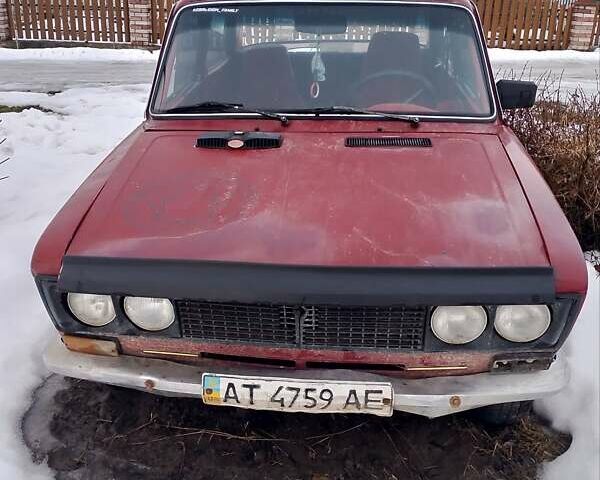 Красный ВАЗ 2106, объемом двигателя 1.3 л и пробегом 300 тыс. км за 250 $, фото 1 на Automoto.ua