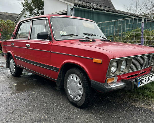 Красный ВАЗ 2106, объемом двигателя 1.29 л и пробегом 92 тыс. км за 850 $, фото 1 на Automoto.ua