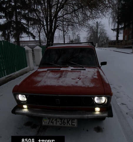 Красный ВАЗ 2106, объемом двигателя 1.5 л и пробегом 232 тыс. км за 700 $, фото 1 на Automoto.ua