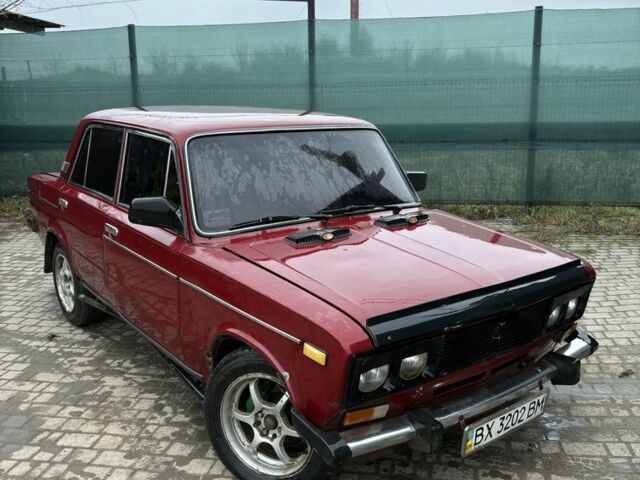 Красный ВАЗ 2106, объемом двигателя 1.6 л и пробегом 78 тыс. км за 550 $, фото 1 на Automoto.ua