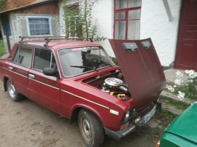 Красный ВАЗ 2106, объемом двигателя 1.6 л и пробегом 1000 тыс. км за 662 $, фото 1 на Automoto.ua