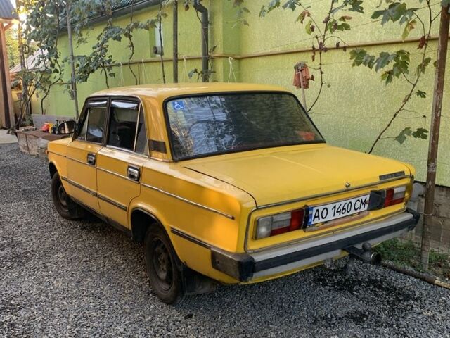 Желтый ВАЗ 2106, объемом двигателя 1.6 л и пробегом 1 тыс. км за 600 $, фото 1 на Automoto.ua