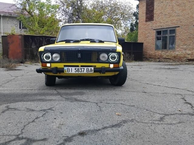 Желтый ВАЗ 2106, объемом двигателя 1.3 л и пробегом 50 тыс. км за 832 $, фото 1 на Automoto.ua