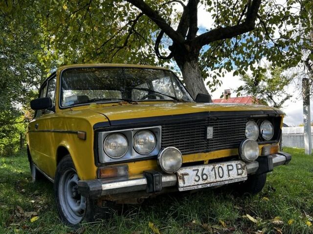 Желтый ВАЗ 2106, объемом двигателя 1.5 л и пробегом 95 тыс. км за 592 $, фото 1 на Automoto.ua