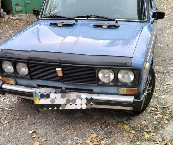 Синий ВАЗ 2106, объемом двигателя 1.5 л и пробегом 100 тыс. км за 596 $, фото 1 на Automoto.ua