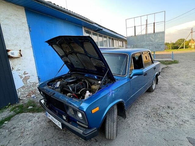 Синий ВАЗ 2106, объемом двигателя 1.6 л и пробегом 200 тыс. км за 800 $, фото 1 на Automoto.ua