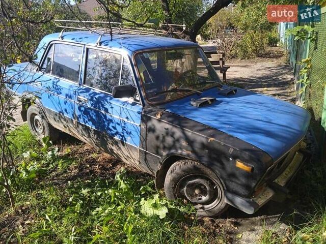 Синий ВАЗ 2106, объемом двигателя 1.6 л и пробегом 100 тыс. км за 400 $, фото 1 на Automoto.ua