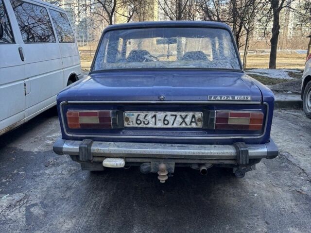 Синий ВАЗ 2106, объемом двигателя 1 л и пробегом 128 тыс. км за 750 $, фото 1 на Automoto.ua